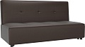 Диван Mebelico Зиммер 108564 (экокожа, коричневый)