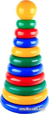 Пирамидка Строим вместе счастливое детство Гигант 5020 (шар)