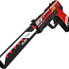 Пистолет игрушечный VozWooden Active USP 2 Года Красный Стандофф 2 2002-070