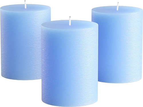 Набор свечей Мелт 100 мм (3 шт, голубой)