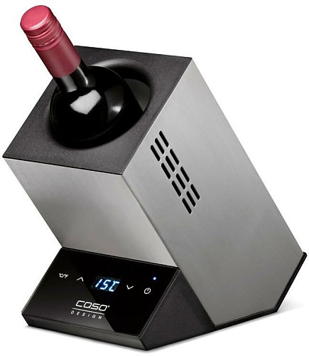 Охладитель для шампанского/вина CASO WineCase One Inox
