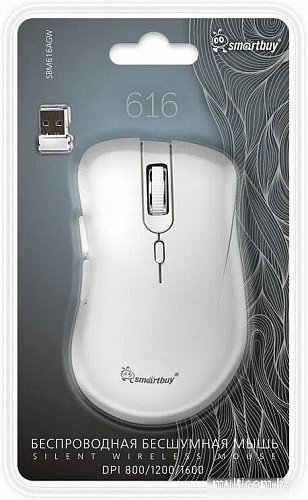 Мышь SmartBuy 616AG SBM616AGW (белый)