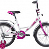 Детский велосипед Novatrack Urban 18 2019 183URBAN.WT9 (белый/сиреневый)