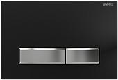 Панель смыва Burke Тип 09 109.BH.1 (матовый черный/хром глянцевый)