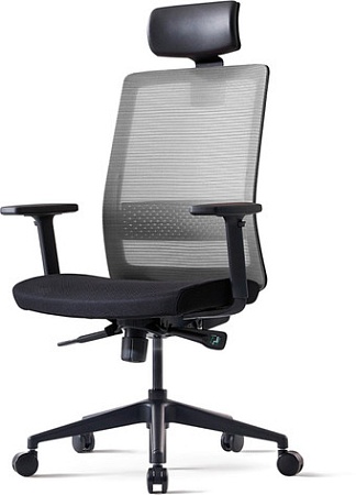 Кресло Bestuhl S30 Black Pl с подголовником (черный)