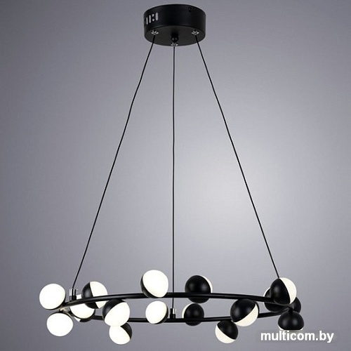 Подвесная люстра Arte Lamp Dexter A3619SP-18BK