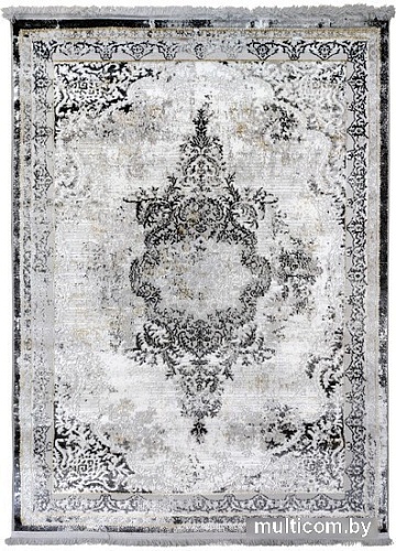 Прикроватный коврик Safyun Liparis LP362-GREY-BLACK (0.8x1.5)