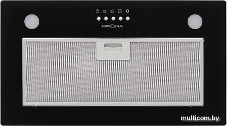 Кухонная вытяжка Krona Arven 500 Black PB (черный)