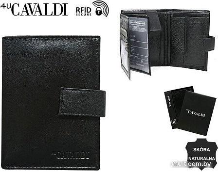Портмоне Cedar Cavaldi 0104L-BS (черный)