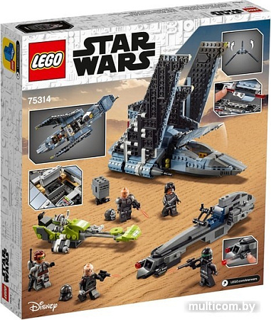 Конструктор LEGO Star Wars 75314 Штурмовой шаттл Бракованной Партии