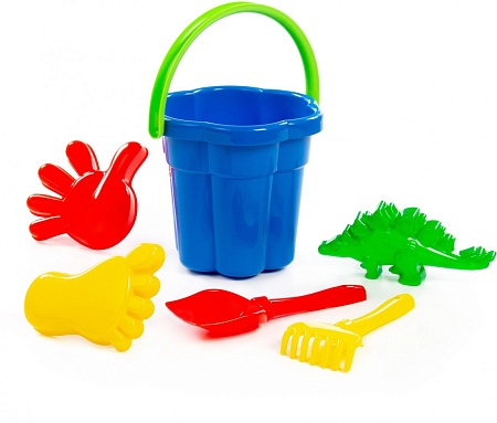 Набор игрушек для песочницы Полесье Ведро-цветок 365 36483