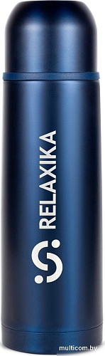 Термос Relaxika 101 750мл (темно-синий)