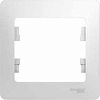 Рамка Schneider Electric Glossa GSL000101 (белый)