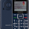 Кнопочный телефон Maxvi B5ds (синий)