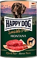 Консервированный корм для собак Happy Dog Sensible Pure Montana Конина 800 г