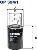 Масляный фильтр Filtron OP 594/1