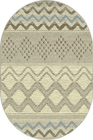 Ковер для жилой комнаты Moldabela Delta Овал 8221 2 43255 (1.2x1.7)