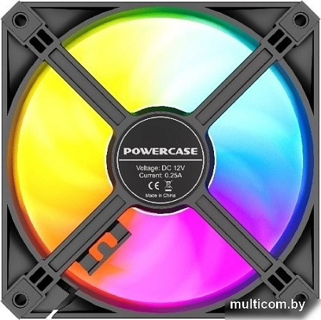Вентилятор для корпуса Powercase M56-12 ARGB