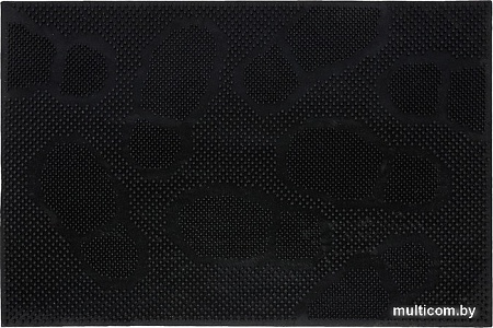 Придверный коврик Vortex Следы 40x60 22462 (черный)