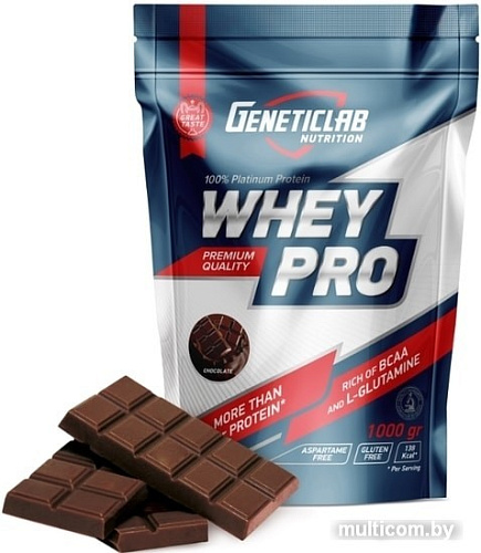 Geneticlab Whey Pro (1000 г, шоколад)