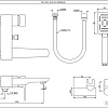 Смеситель Jaquar Kubix Prime KUP-CHR-35119PMSHK