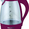Электрочайник Willmark WEK-1708G (бордовый)