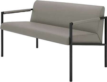 Садовый диван MONOFIX Юнта 64x120 (серый)
