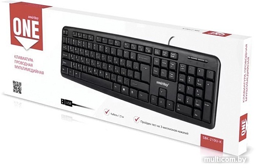 Клавиатура SmartBuy One 210 SBK-210U-K