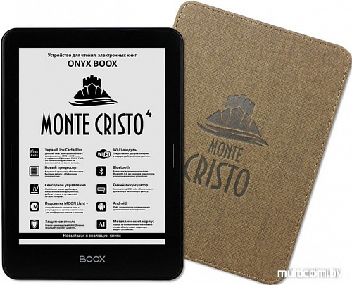 Электронная книга Onyx BOOX Monte Cristo 4 (черный)