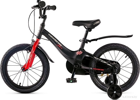 Детский велосипед Maxiscoo Jazz Стандарт Плюс 16 2025 MSC-J1645 (обсидиан, разобранный)