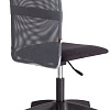 Кресло TetChair Star флок/ткань (черный/серый, 35/W-12)