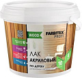 Лак Farbitex Profi Wood акриловый универсальный по дереву 3 л