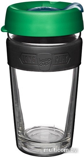 Многоразовый стакан KeepCup Longplay Brew L Elm 454мл (зеленый)