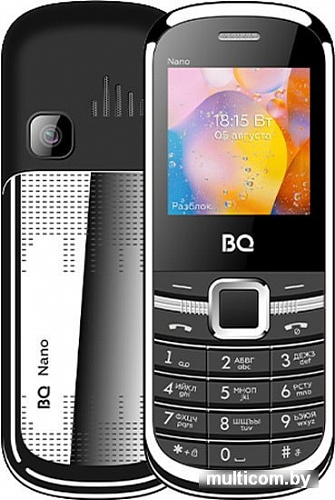 Мобильный телефон BQ-Mobile BQ-1415 Nano (черный/серебристый)