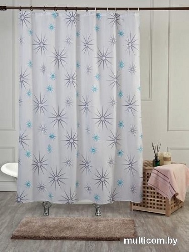 Шторка-занавеска для ванны Primanova Crystal DR-50055